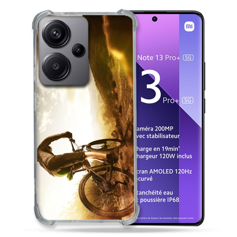 Coque Renforcée Pour Xiaomi Redmi Note 13 Pro Plus 5G Sport VTT Soleil
