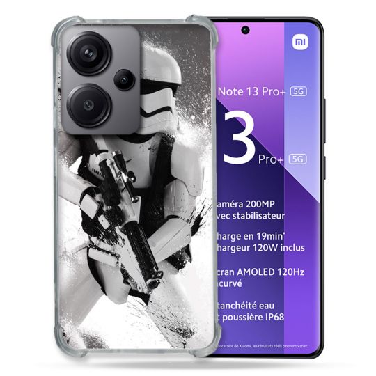 Coque Renforcé Pour Xiaomi Redmi Note 13 Pro Plus 5G Star Wars - Trooper