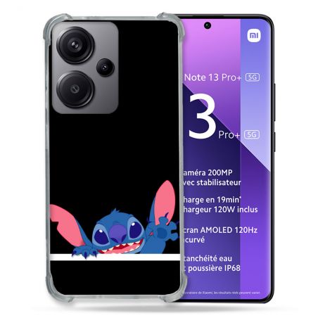 Coque Renforcé Pour Xiaomi Redmi Note 13 Pro Plus 5G Stitch Noir