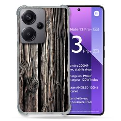 Coque Renforcée Pour Xiaomi Redmi Note 13 Pro Plus 5G Texture Bois