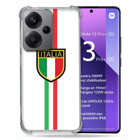 Coque Renforcée Pour Xiaomi Redmi Note 13 Pro Plus 5G Voyage Italie 3 Blanc