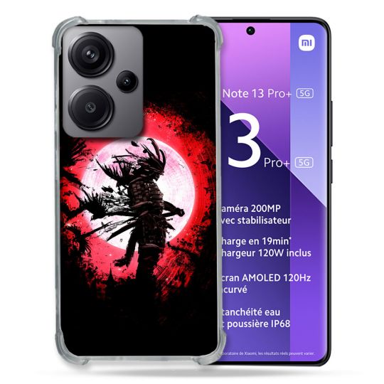 Coque Renforcée Pour Xiaomi Redmi Note 13 Pro Plus 5G Voyage Japon Samourai