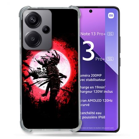 Coque Renforcée Pour Xiaomi Redmi Note 13 Pro Plus 5G Voyage Japon Samourai