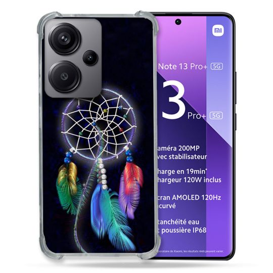Coque Renforcée Pour Xiaomi Redmi Note 13 Pro Plus 5G Zen Attrape Reve Multicolore