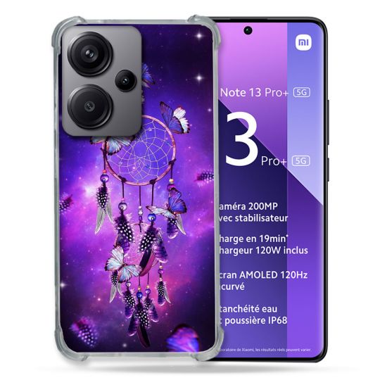 Coque Renforcée Pour Xiaomi Redmi Note 13 Pro Plus 5G Zen Attrape Reve Papillon