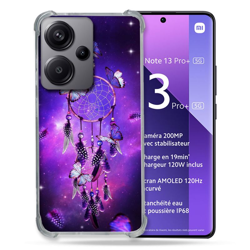 Coque Renforcée Pour Xiaomi Redmi Note 13 Pro Plus 5G Zen Attrape Reve Papillon
