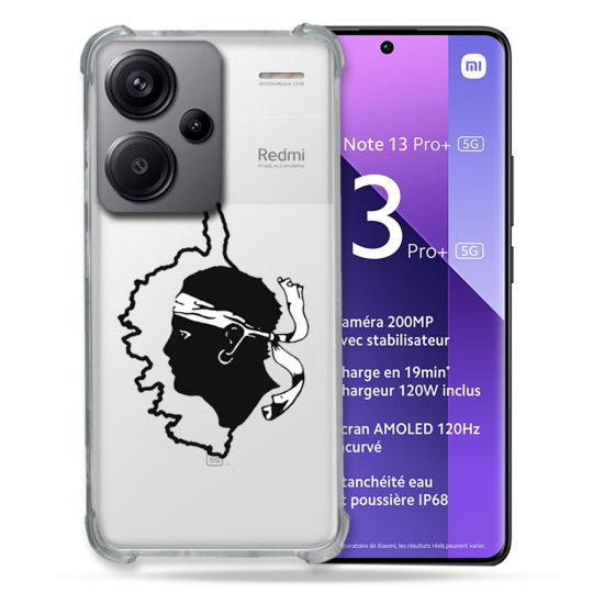 Coque Renforcée Transparente Pour Xiaomi Redmi Note 13 Pro Plus 5G Corse