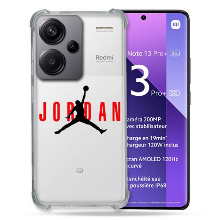 Coque Renforcée Transparente Pour Xiaomi Redmi Note 13 Pro Plus 5G Jordan