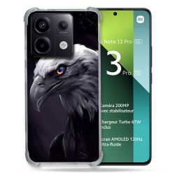 Coque Renforcée Pour Xiaomi Redmi Note 13 Pro 5G Animal Aigle Royal Noir