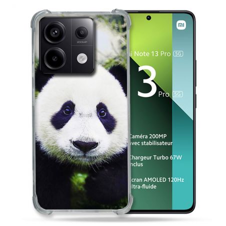 Coque Renforcée Pour Xiaomi Redmi Note 13 Pro 5G Animal Panda Color