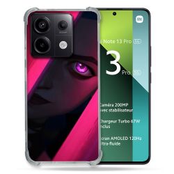 Coque Renforcée Pour Xiaomi Redmi Note 13 Pro 5G Arcane Jynx Rose