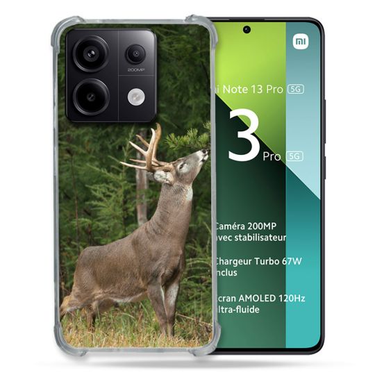 Coque Renforcée Pour Xiaomi Redmi Note 13 Pro 5G Chasse Cerf
