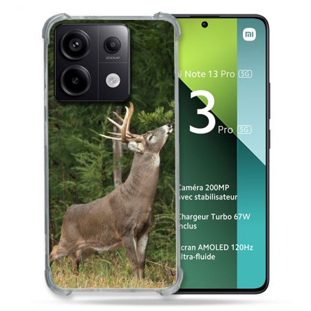 Coque Renforcée Pour Xiaomi Redmi Note 13 Pro 5G Chasse Cerf