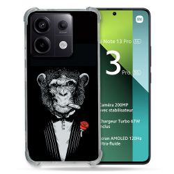 Coque Renforcée Pour Xiaomi Redmi Note 13 Pro 5G Decale Singe Mafia