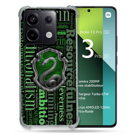 Coque Renforcée Pour Xiaomi Redmi Note 13 Pro 5G Harry Potter Serpentar
