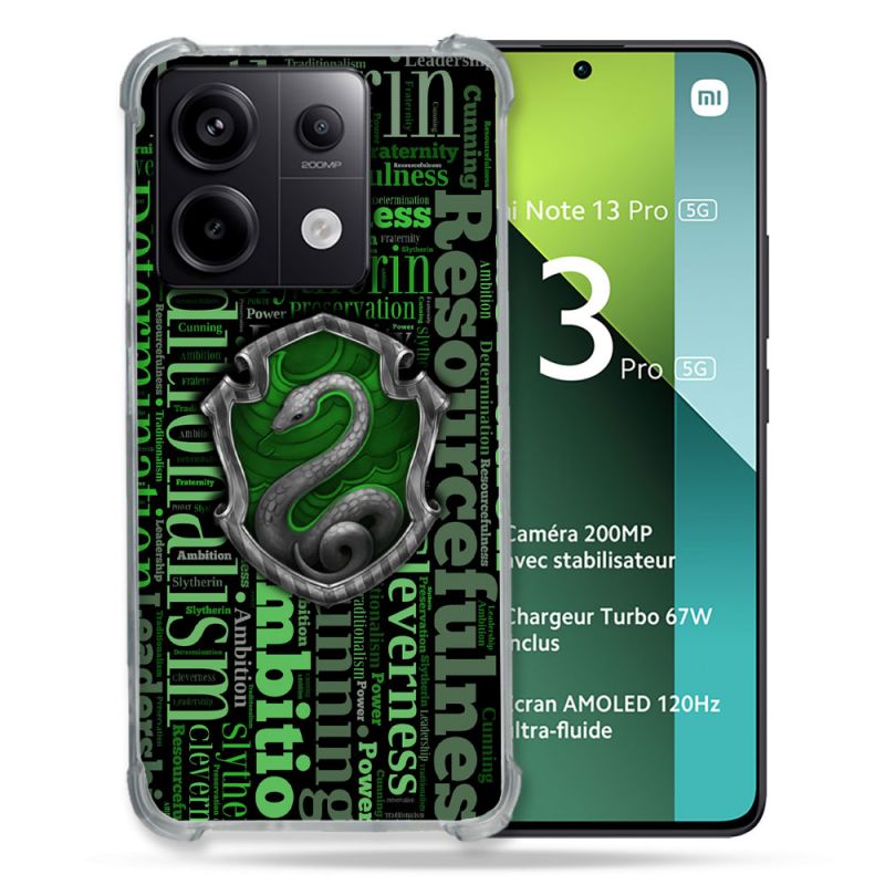 Coque Renforcée Pour Xiaomi Redmi Note 13 Pro 5G Harry Potter Serpentar