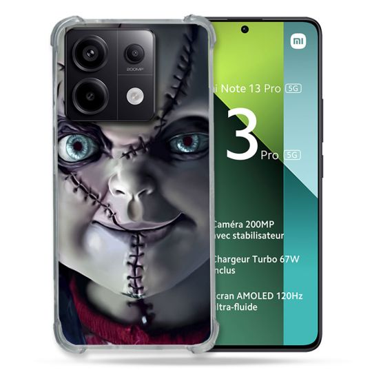 Coque Renforcée Pour Xiaomi Redmi Note 13 Pro 5G Horreur Chucky Cicatrice