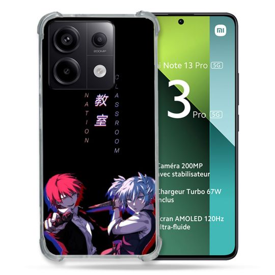 Coque Renforcée Pour Xiaomi Redmi Note 13 Pro 5G Manga Assassination Classroom Duo