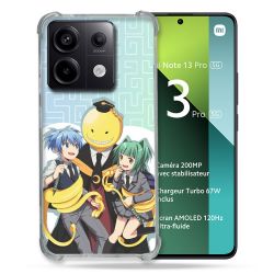 Coque Renforcée Pour Xiaomi Redmi Note 13 Pro 5G Manga Assassination Classroom Kuro Trio