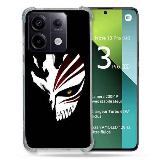 Coque Renforcée Pour Xiaomi Redmi Note 13 Pro 5G Manga Bleach Masque