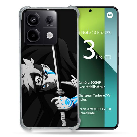 Coque Renforcée Pour Xiaomi Redmi Note 13 Pro 5G Manga Boruto Epée