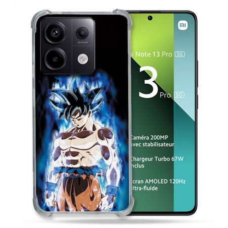 Coque Renforcée Pour Xiaomi Redmi Note 13 Pro 5G Manga Dragon Ball Sangoku Noir