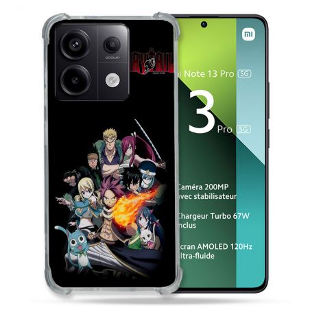 Coque Renforcée Pour Xiaomi Redmi Note 13 Pro 5G Manga Fairy Tail Logo Team