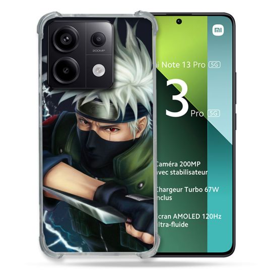 Coque Renforcée Pour Xiaomi Redmi Note 13 Pro 5G Manga Naruto Kakashi