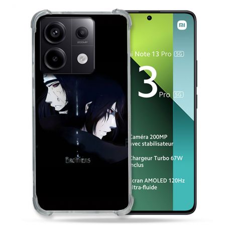 Coque Renforcée Pour Xiaomi Redmi Note 13 Pro 5G Manga Naruto Sasuke Itachi