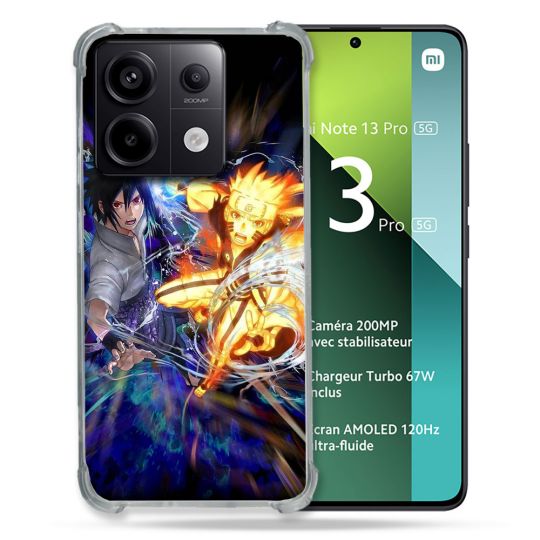 Coque Renforcée Pour Xiaomi Redmi Note 13 Pro 5G Manga Naruto VS