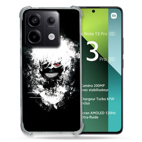 Coque Renforcée Pour Xiaomi Redmi Note 13 Pro 5G Manga Tokyo Ghoul Kaneki Tag