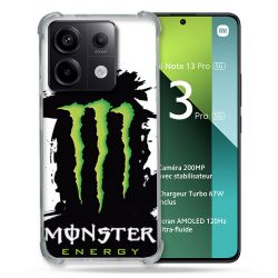 Coque Renforcée Pour Xiaomi Redmi Note 13 Pro 5G Monster Energy Tache