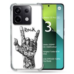 Coque Renforcée Pour Xiaomi Redmi Note 13 Pro 5G Musique Rock Main