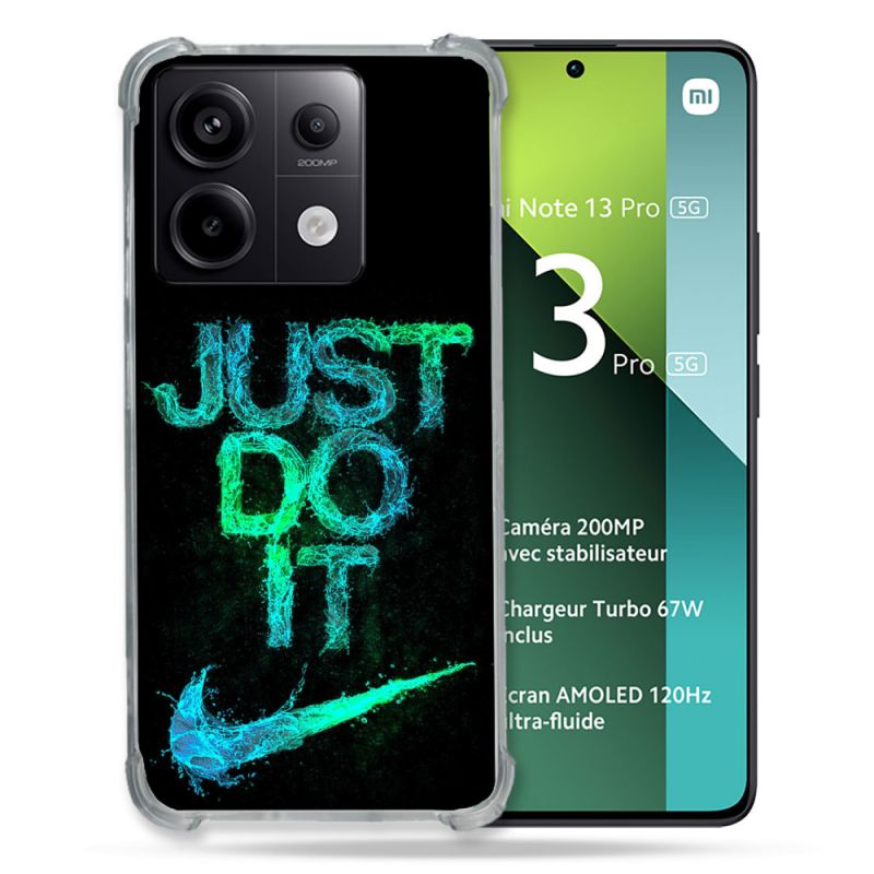 Coque Renforcée Pour Xiaomi Redmi Note 13 Pro 5G Nike Just Do It