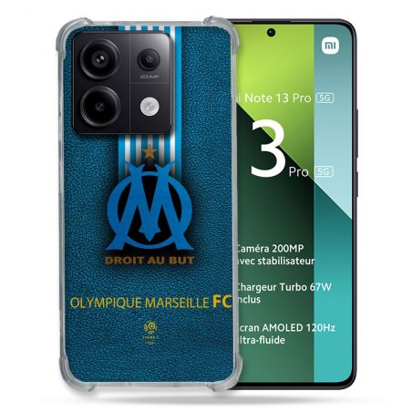 Coque Renforcée Pour Xiaomi Redmi Note 13 Pro 5G Olympique Marseille OM Bande