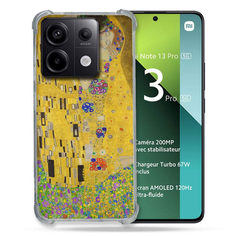 Coque Renforcée Pour Xiaomi Redmi Note 13 Pro 5G Peinture Le Baiser