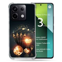 Coque Renforcée Pour Xiaomi Redmi Note 13 Pro 5G Poker Des