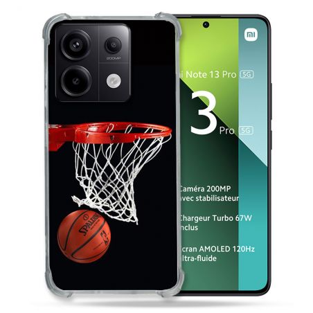 Coque Renforcée Pour Xiaomi Redmi Note 13 Pro 5G Sport Basket Panier