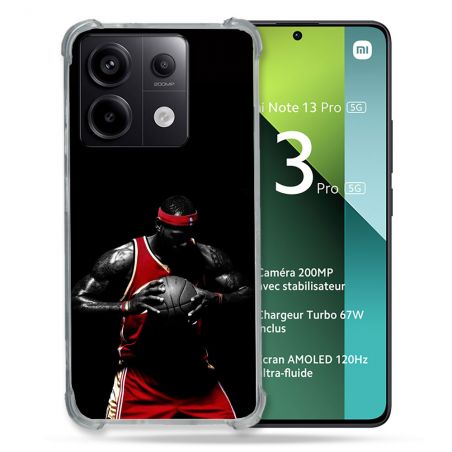 Coque Renforcée Pour Xiaomi Redmi Note 13 Pro 5G Sport Basketeur