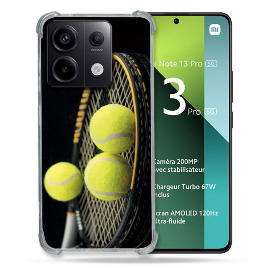 Coque Renforcée Pour Xiaomi Redmi Note 13 Pro 5G Sport Tennis Balls