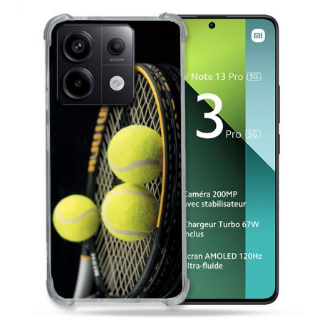 Coque Renforcée Pour Xiaomi Redmi Note 13 Pro 5G Sport Tennis Balls