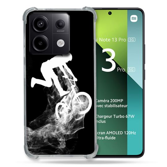 Coque Renforcée Pour Xiaomi Redmi Note 13 Pro 5G Sport VTT Noir