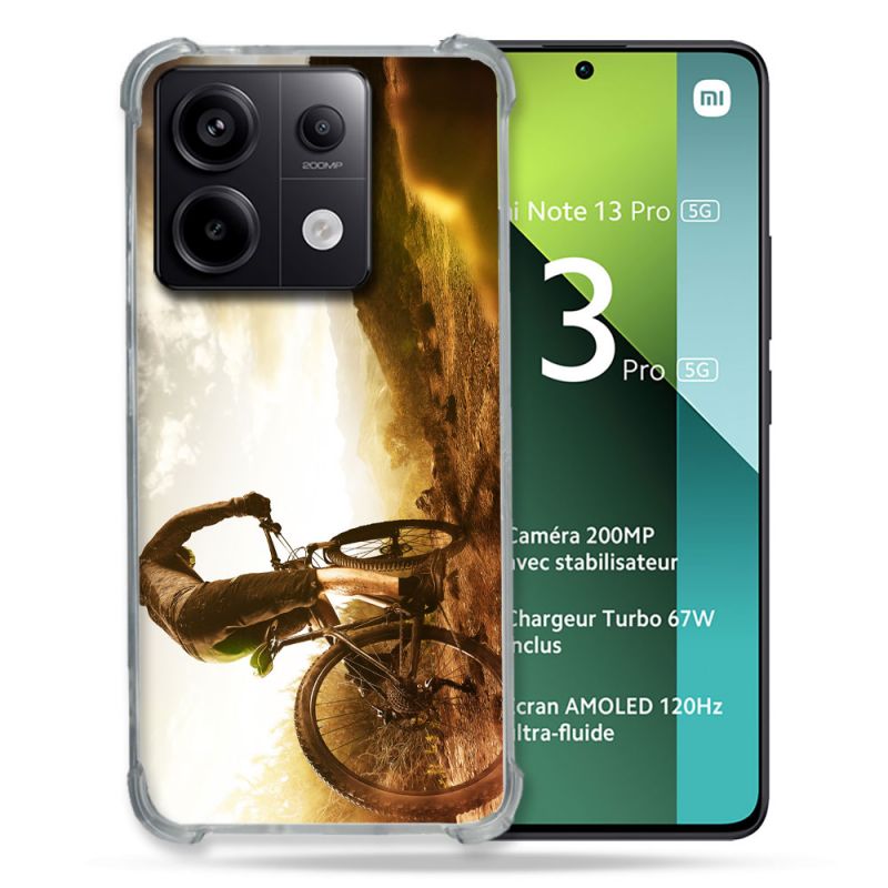 Coque Renforcée Pour Xiaomi Redmi Note 13 Pro 5G Sport VTT Soleil