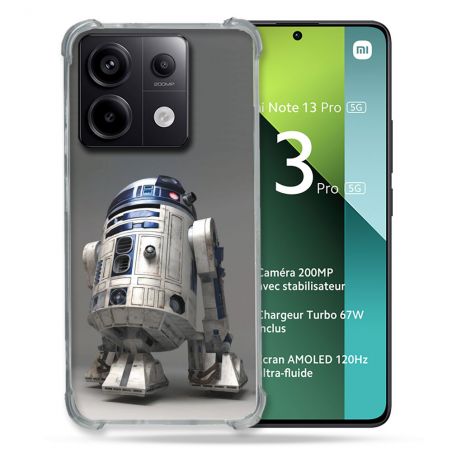 Coque Renforcée Pour Xiaomi Redmi Note 13 Pro 5G Star Wars - R2D2