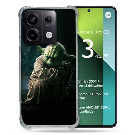Coque Renforcée Pour Xiaomi Redmi Note 13 Pro 5G Star Wars - Yoda sombre