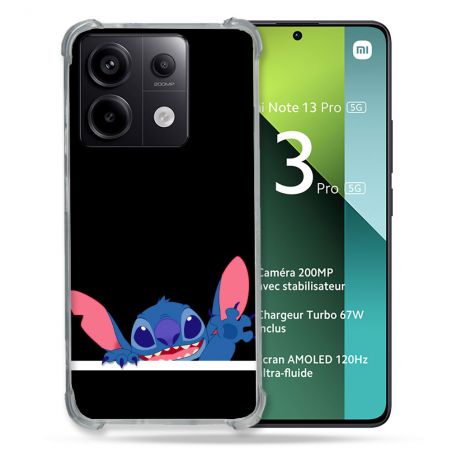 Coque Renforcée Pour Xiaomi Redmi Note 13 Pro 5G Stitch Noir