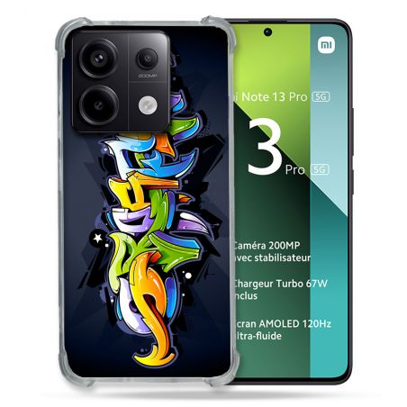 Coque Renforcée Pour Xiaomi Redmi Note 13 Pro 5G Street Art Graffiti