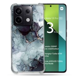 Coque Renforcée Pour Xiaomi Redmi Note 13 Pro 5G Texture Marbre Gris