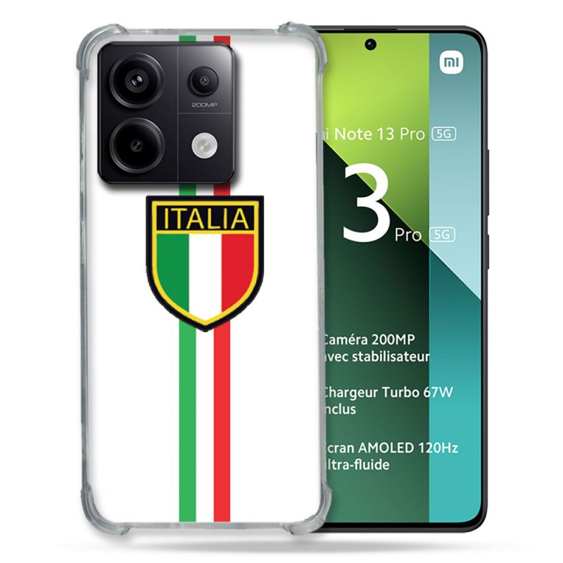 Coque Renforcée Pour Xiaomi Redmi Note 13 Pro 5G Voyage Italie 3 Blanc