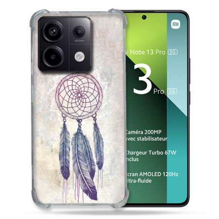 Coque Renforcée Pour Xiaomi Redmi Note 13 Pro 5G Zen Attrape Reve Blanc